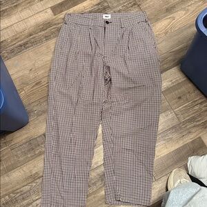 Obey Plaid Dress Pants
